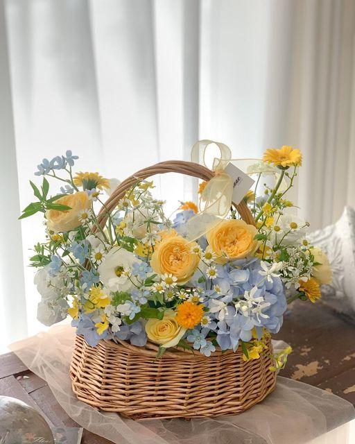 Rustic Charm Sunset Blossoms